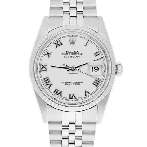 Vendesi Rolex Datejust Steel White Dia